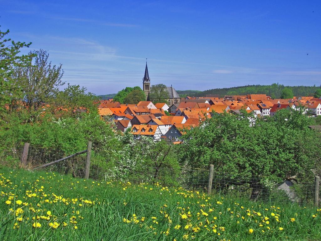 Ferienwohnung Am-Brueckenrain Frankenau Esterno foto